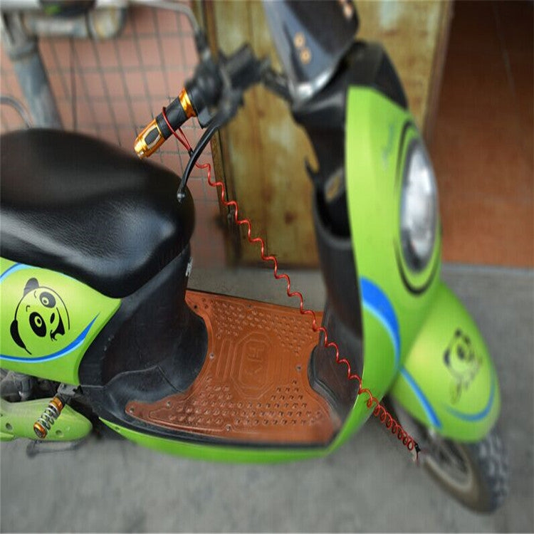 摩托車盤鎖提醒安全防盜碟剎鎖警示繩