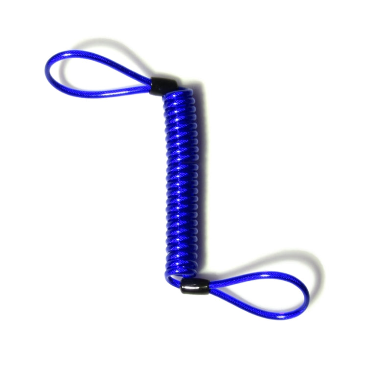 摩托車盤鎖提醒安全防盜碟剎鎖警示繩