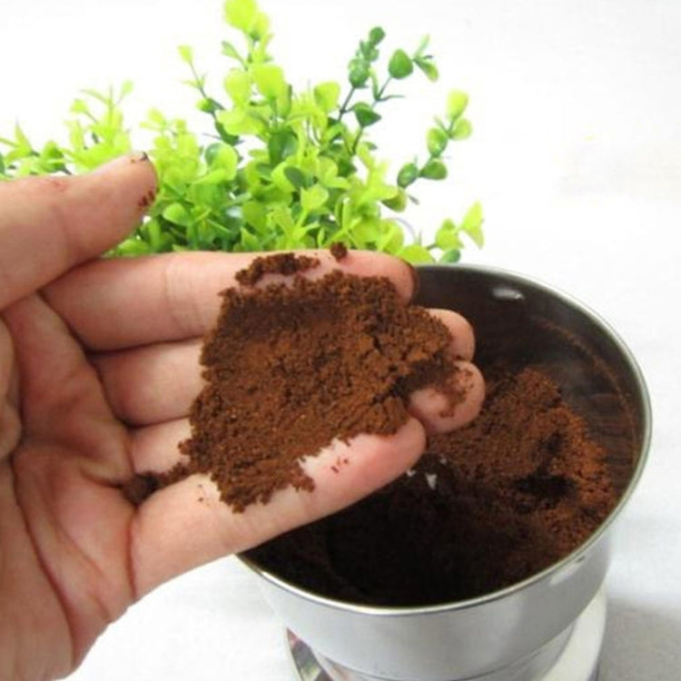 多功能歐盟插頭咖啡研磨機不銹鋼電動草藥/香料/堅果/穀物/咖啡豆研磨