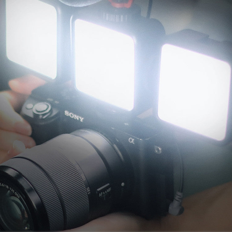 唯跡VL81便攜三冷熱靴雙色溫補光燈拍攝錄製打光燈