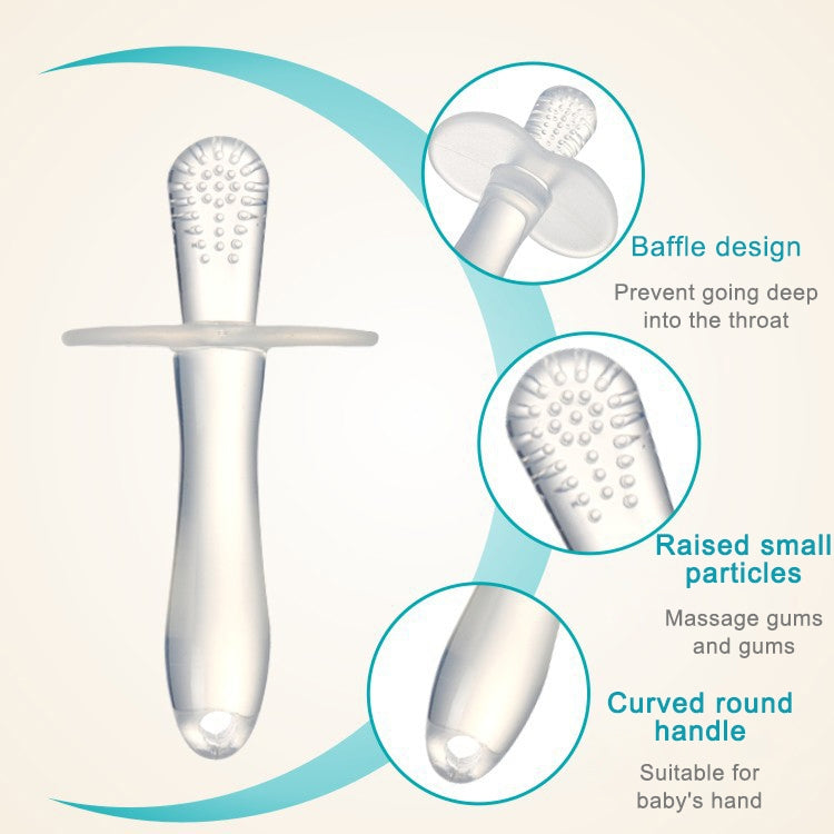 嬰兒硅膠磨牙棒寶寶全硅膠磨牙棒咬咬牙膠