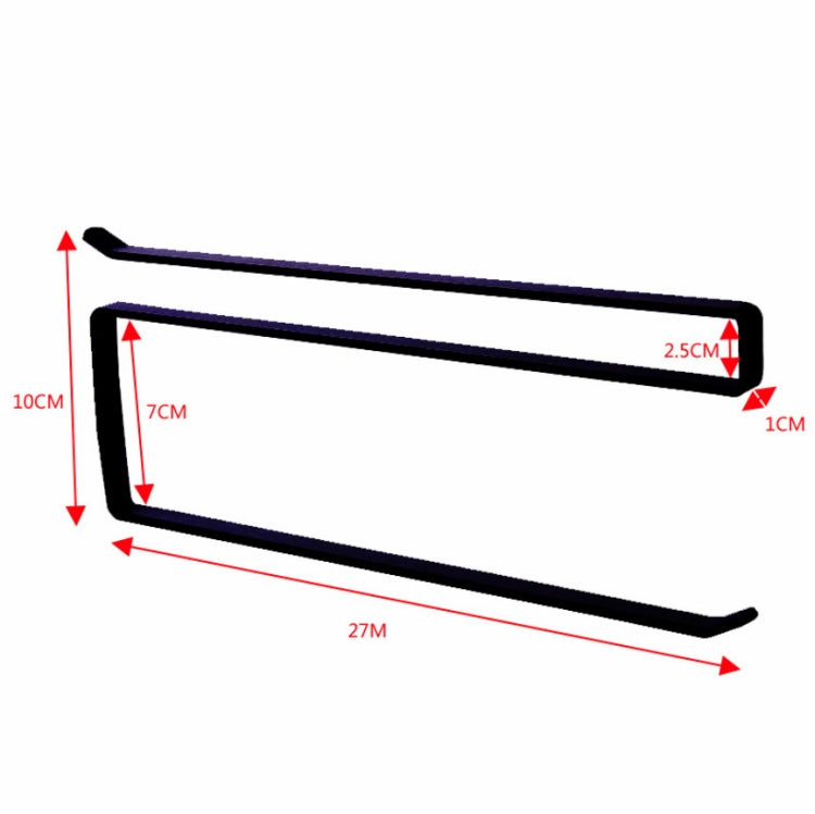 門櫃掛式紙巾架隔板層廚房用紙保鮮膜收納架