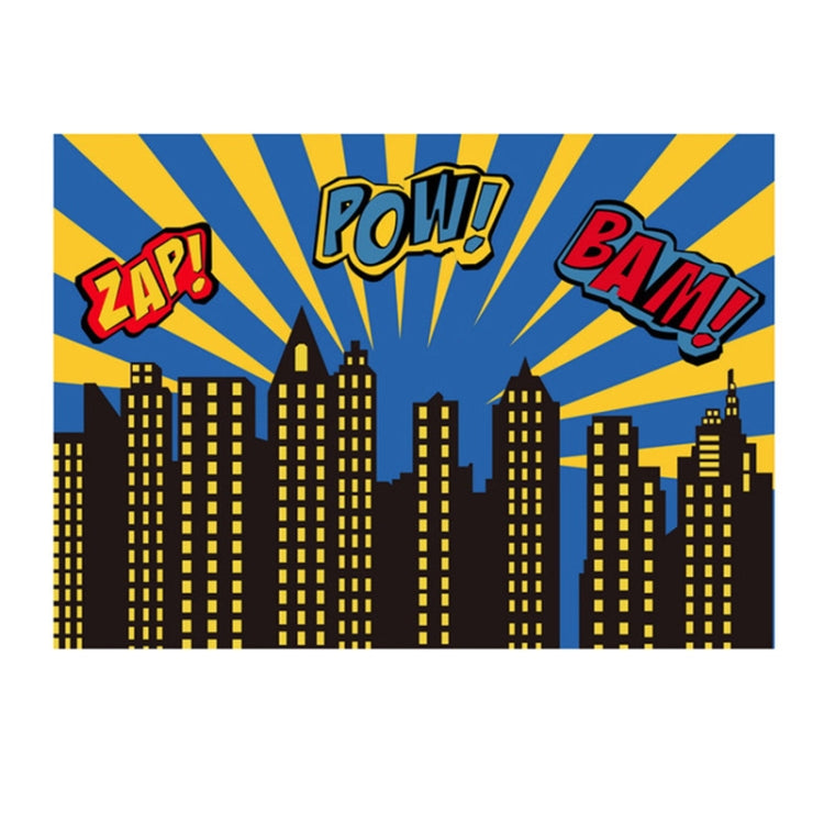 2.1m x 1.5m 兒童生日派對卡通攝影背景布