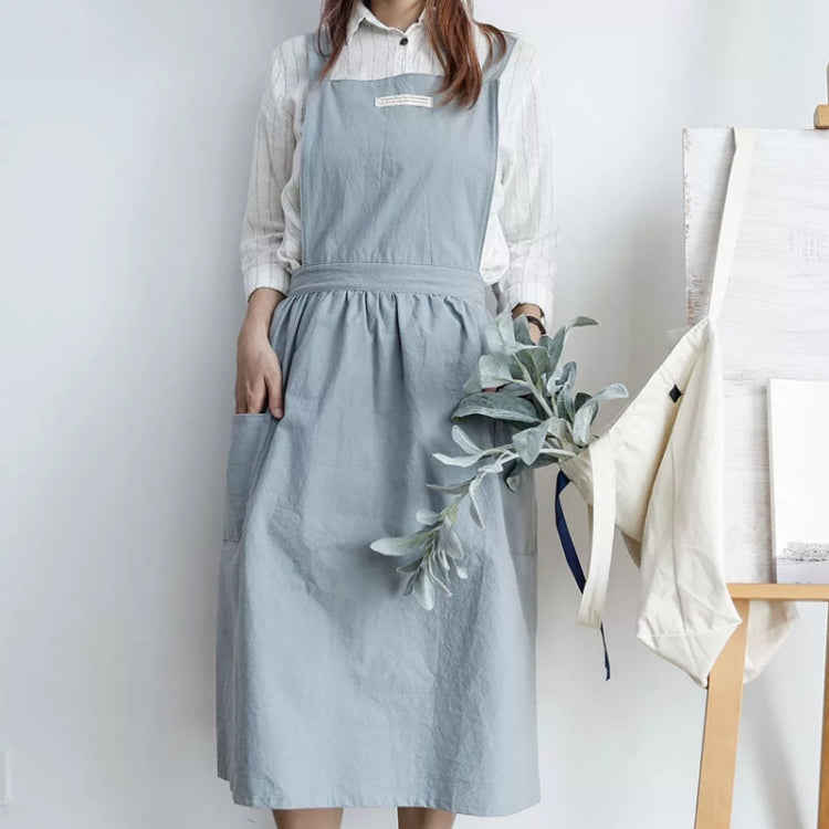 純棉簡約家用女圍裙