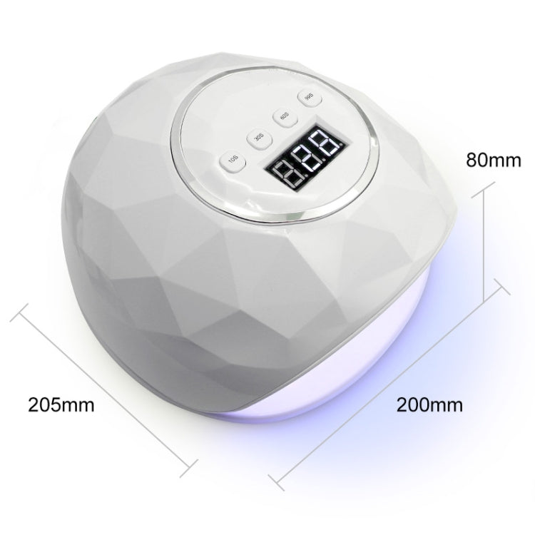 F6 紫外線LED燈指甲烘乾機雙手指甲燈固化凝膠指甲油 帶傳感器 & 定時器 & 液晶显示器