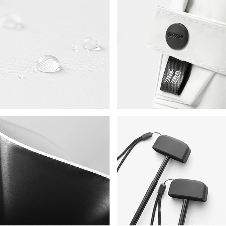 迷你便攜雨傘女防風耐用5摺疊太陽傘便攜遮陽傘