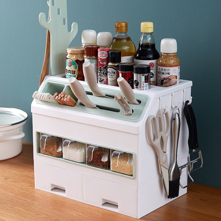 多功能調料瓶收納架 多層廚房刀架組合套裝置物架