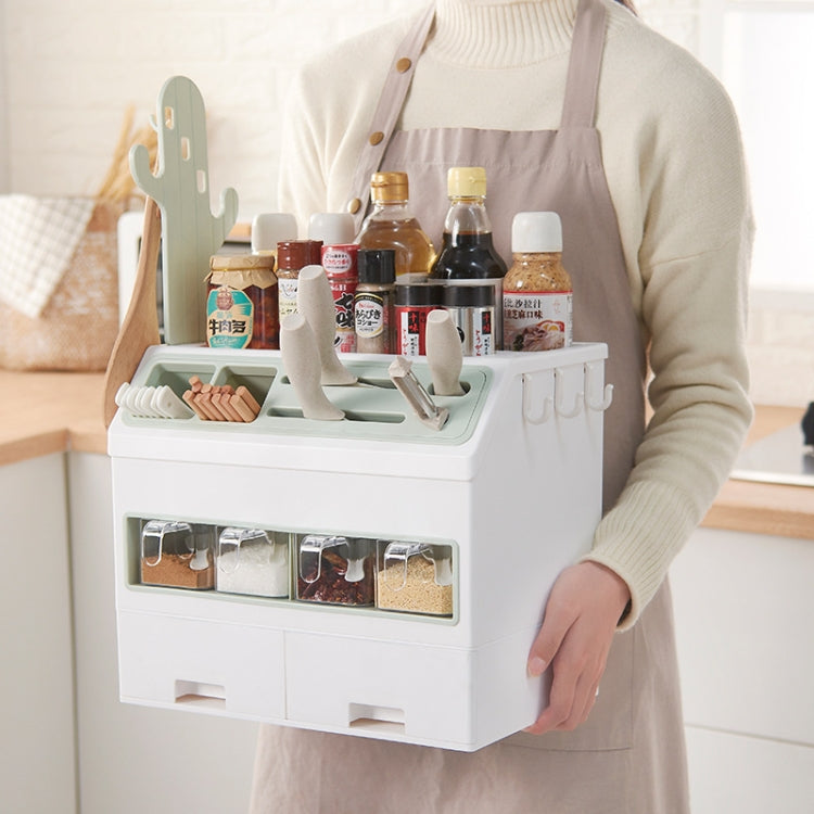 多功能調料瓶收納架 多層廚房刀架組合套裝置物架