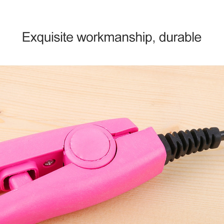 迷你直發器陶瓷電氣石板捲髮器