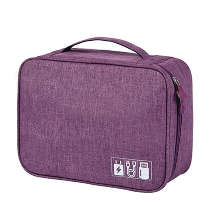 數碼線袋 男士便攜旅行小工具袋 電源線充電器耳機收納盒