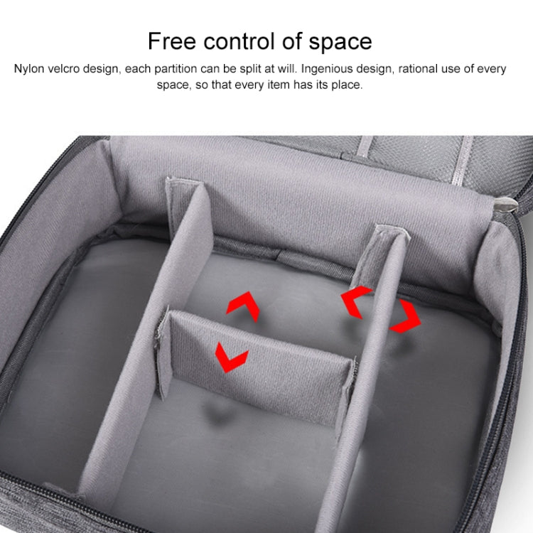 數碼線袋 男士便攜旅行小工具袋 電源線充電器耳機收納盒