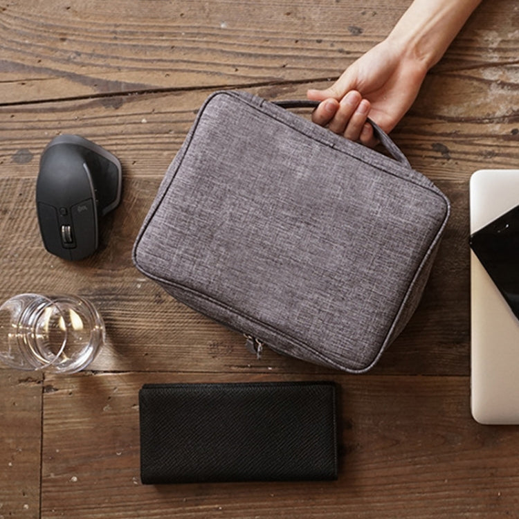 數碼線袋 男士便攜旅行小工具袋 電源線充電器耳機收納盒