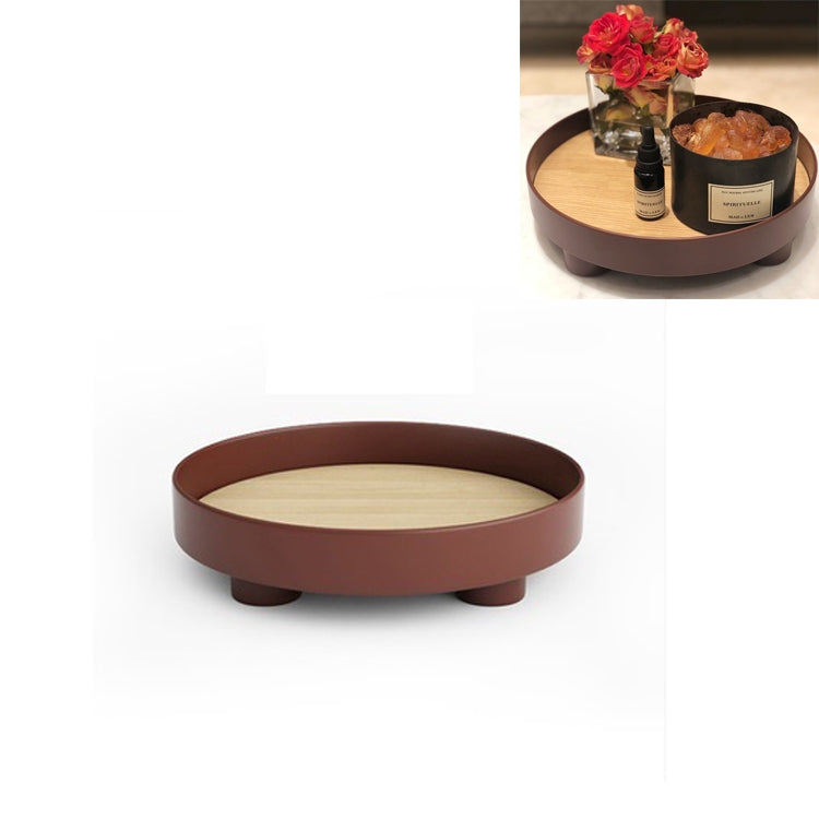 多功能收納果盤杯具香水雜物桌面裝飾托盤