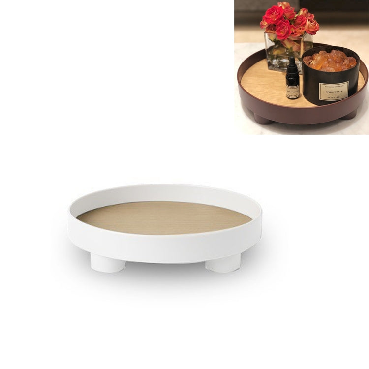 多功能收納果盤杯具香水雜物桌面裝飾托盤