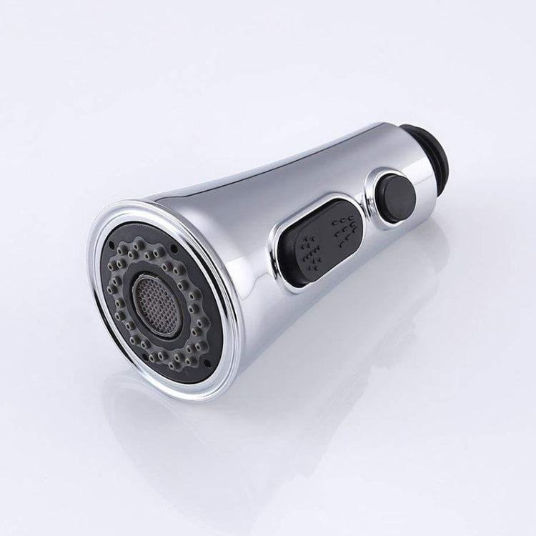 廚房喇叭狀按鈕切換可暫停水龍頭花灑噴頭節水噴嘴噴霧器過濾器