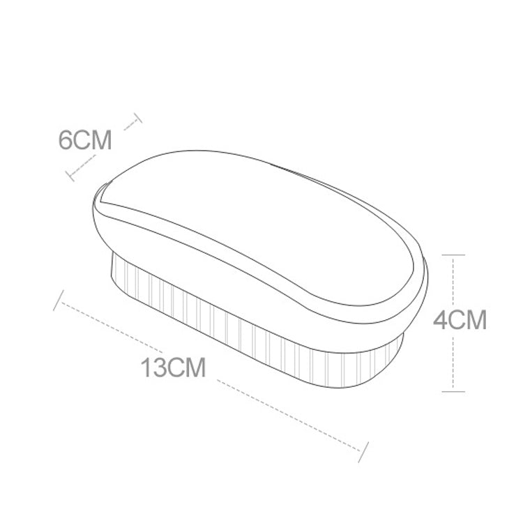 家用軟毛去污鞋刷簡約多彩清潔洗衣刷