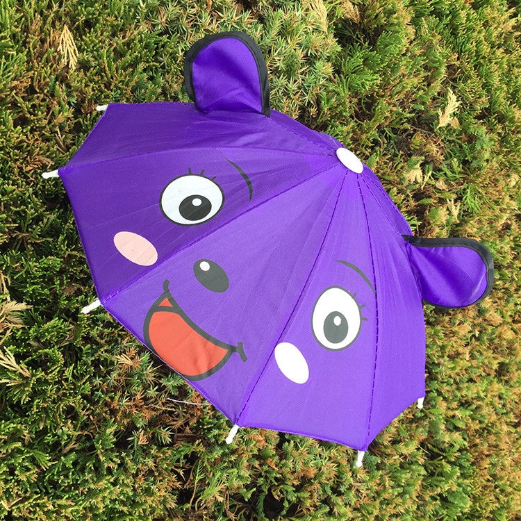 可愛卡通兒童傘創意長柄動物傘