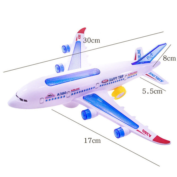 模型飛機玩具電動閃光音樂飛機兒童玩具