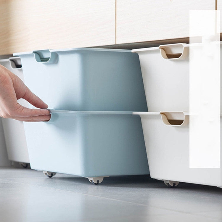 4個賣 收納盒滑輪整理箱收納箱子滾輪垃圾桶滑輪可粘貼輪子