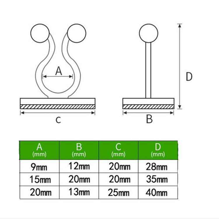 10個賣 綠蘿爬牆固定器藤攀爬貼牆式粘貼掛鈎