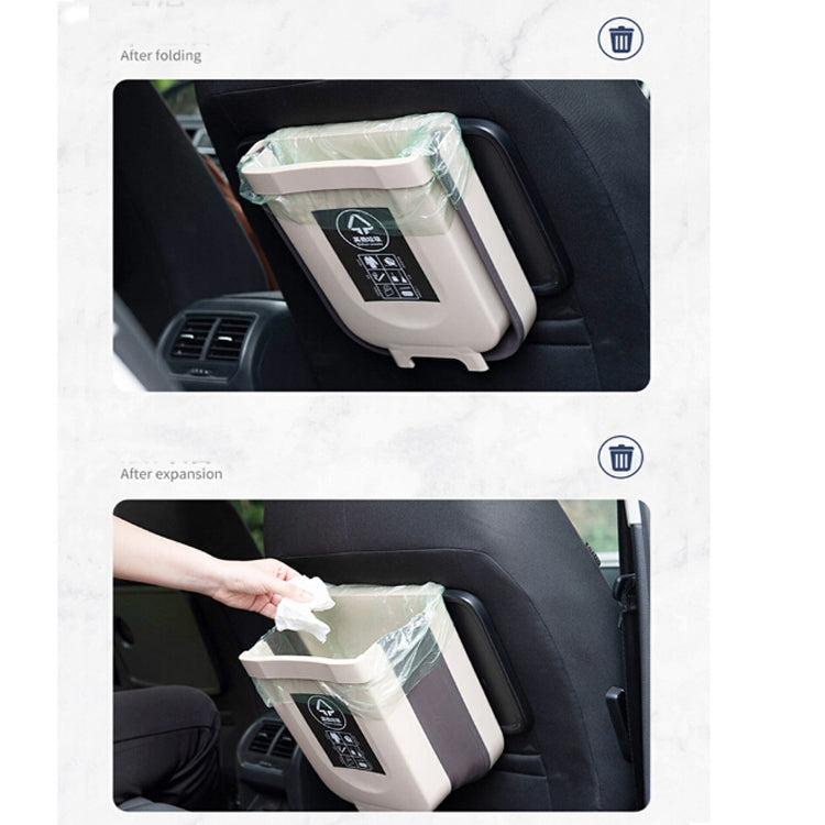 廚房可摺疊掛式垃圾桶