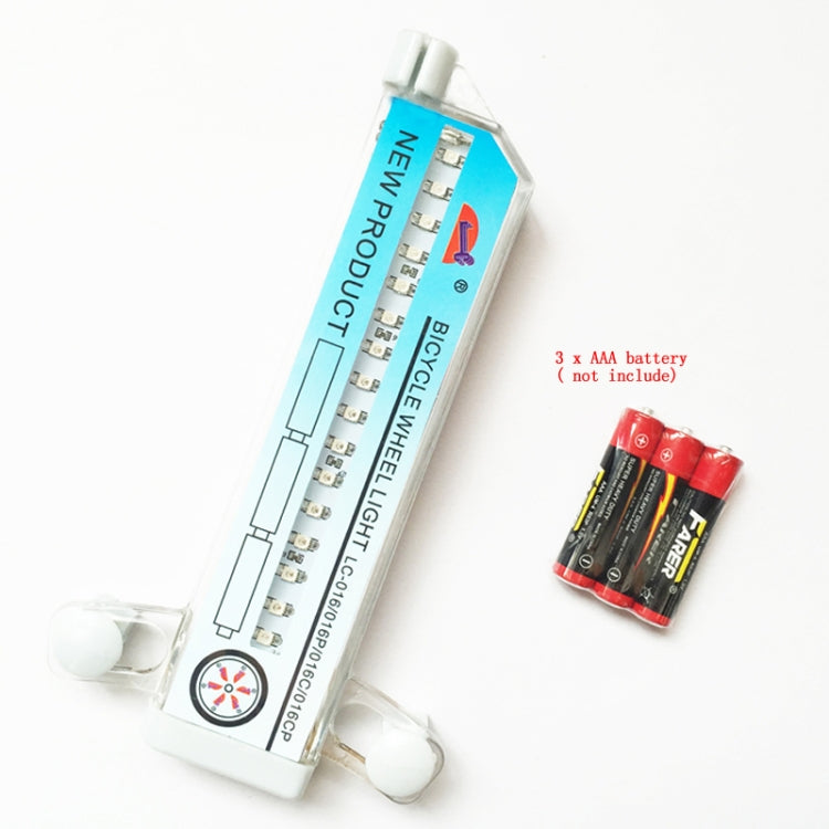 自行車騎行自行車輪胎閥32 LLED閃光輪輻燈