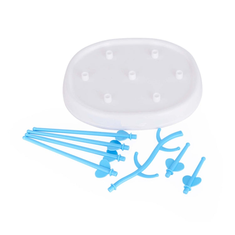 嬰兒奶瓶乾燥架簡易樹形清潔乾燥器可拆卸實用嬰兒奶杯奶嘴保護器