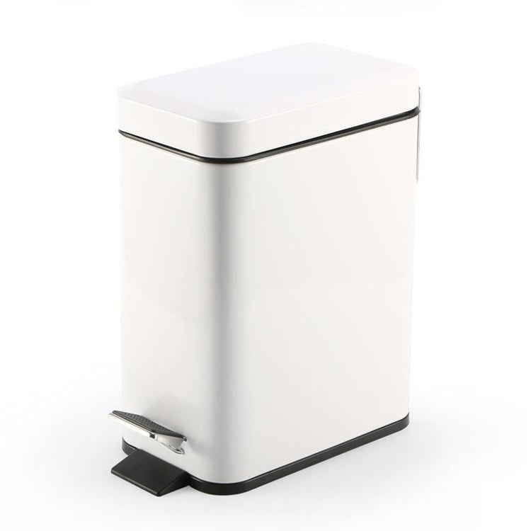 家用不銹鋼腳踏式小號長方形垃圾筒