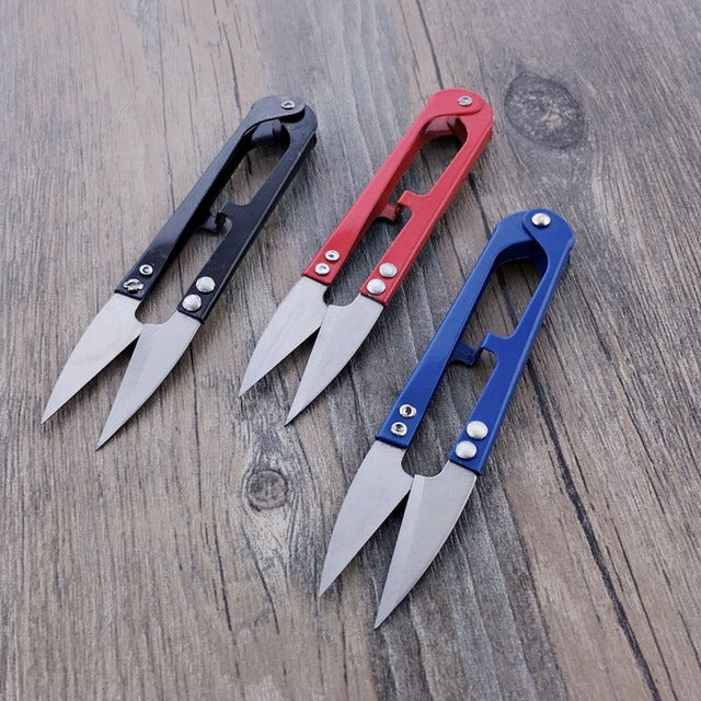 10個一賣 不銹鋼迷你家用刺繡剪刀