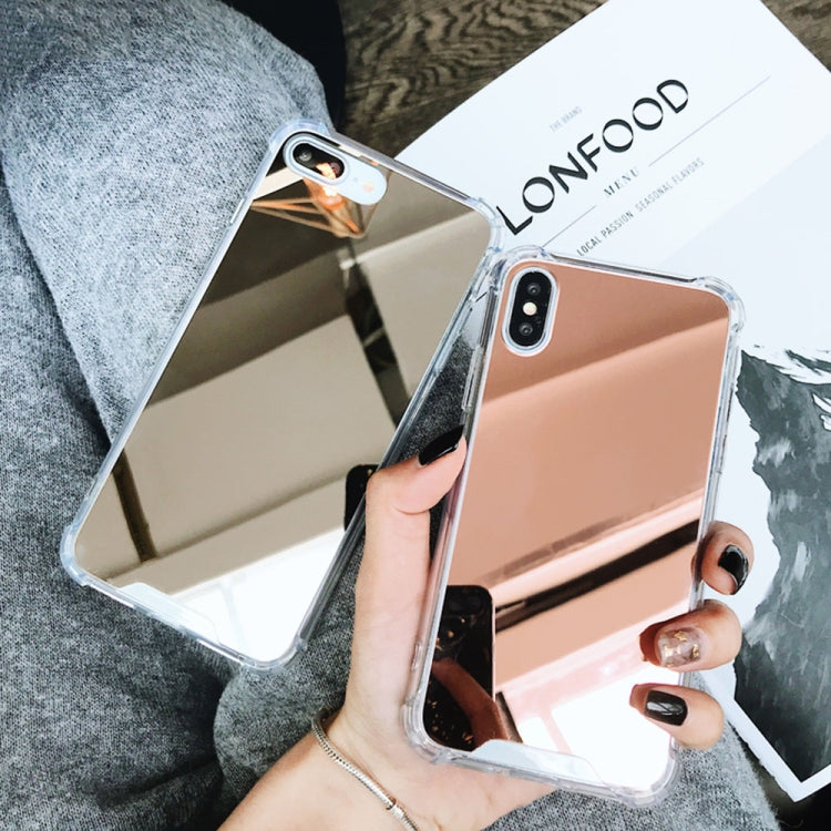 電鍍鏡面防摔軟膠手機殼適用於iPhone XR 6.1英寸