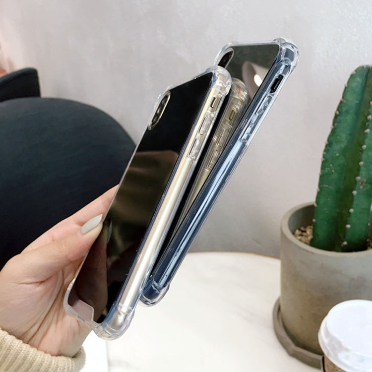 電鍍鏡面防摔軟膠手機殼適用於iPhone XR 6.1英寸