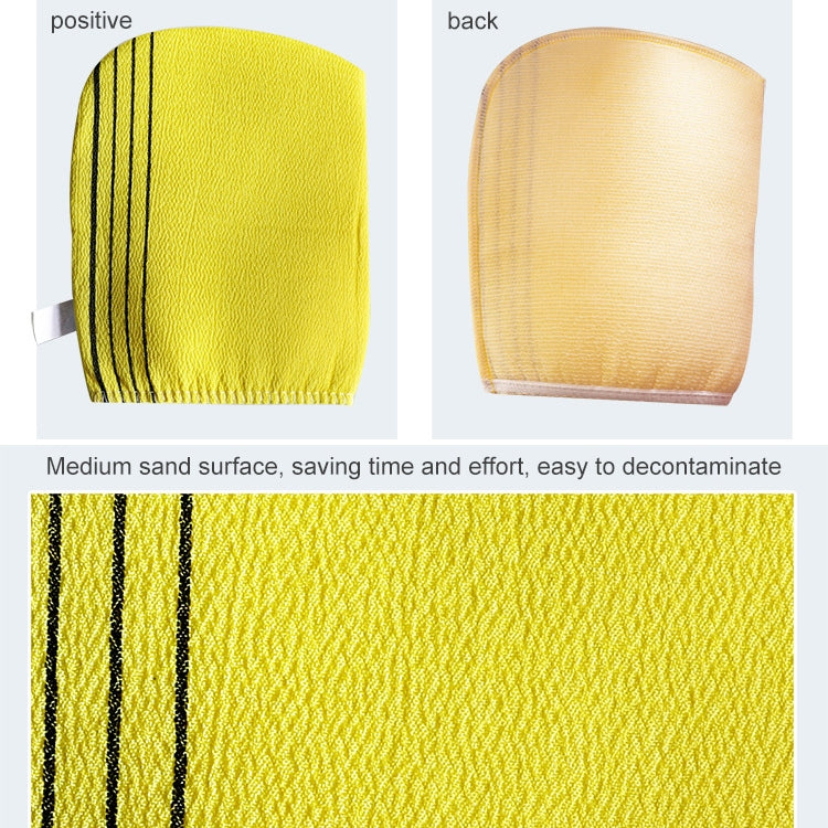 海綿浴擦單面套手搓澡巾