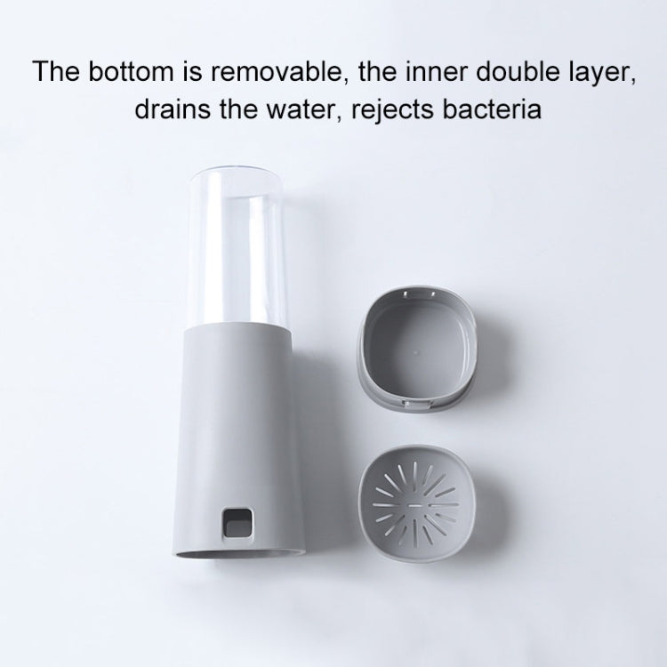 帶蓋防塵廚房瀝水家用塑料餐具收納筷子盒