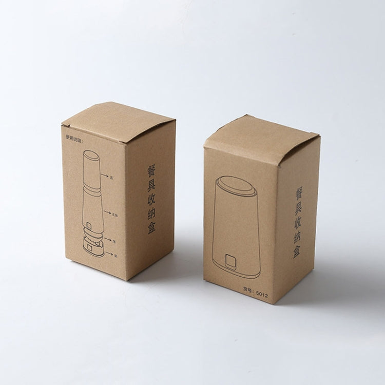 帶蓋防塵廚房瀝水家用塑料餐具收納筷子盒