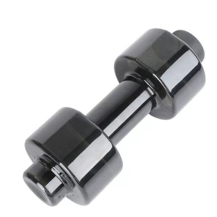 2個賣 550ML啞鈴杯健身運動水壺塑料個性水杯