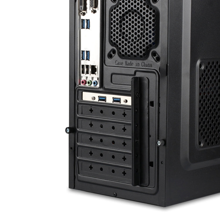 50厘米USB3.0後置PCI擋板線全高機箱DIY帶耳朵20pin轉接線