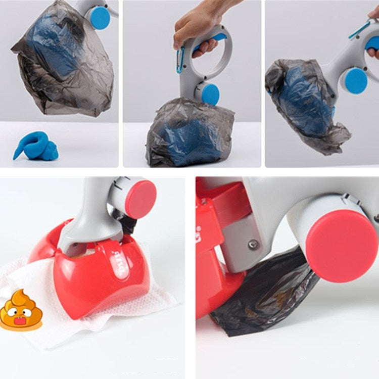 長柄寵物拾便器狗狗可摺疊拾便器