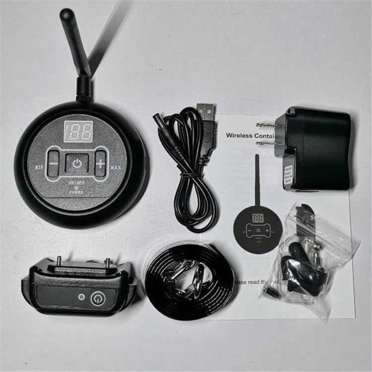 电子圍欄無線寵物訓練器止吠器