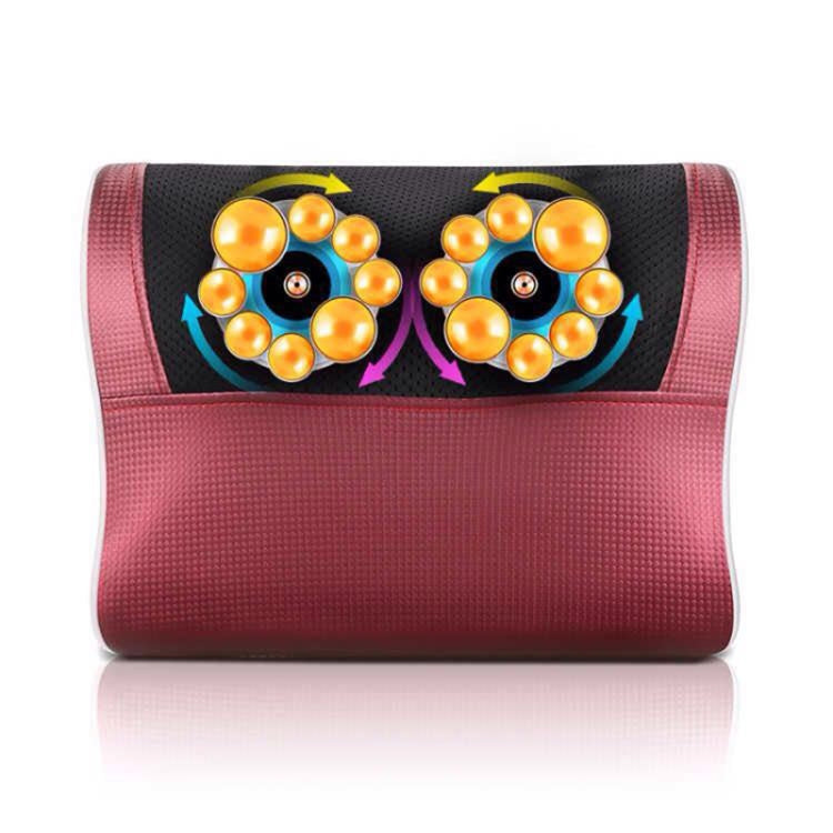 頸椎按摩枕頸部腰部背部多功能電動按摩墊