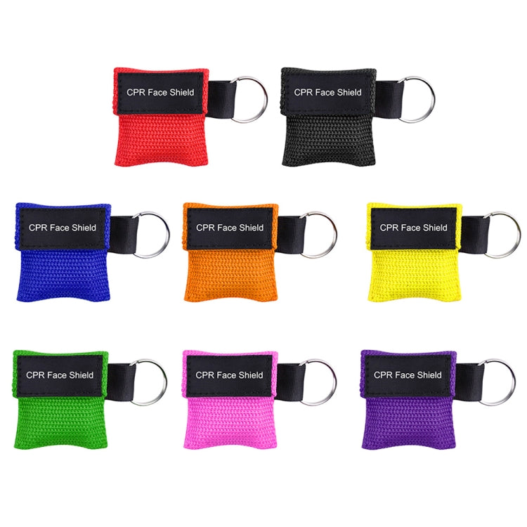 CPR急救面罩鑰匙扣呼吸面罩