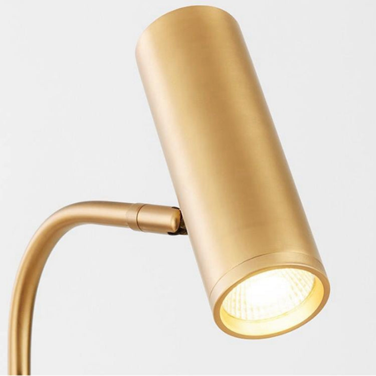 簡約大理石帶小桌子落地燈