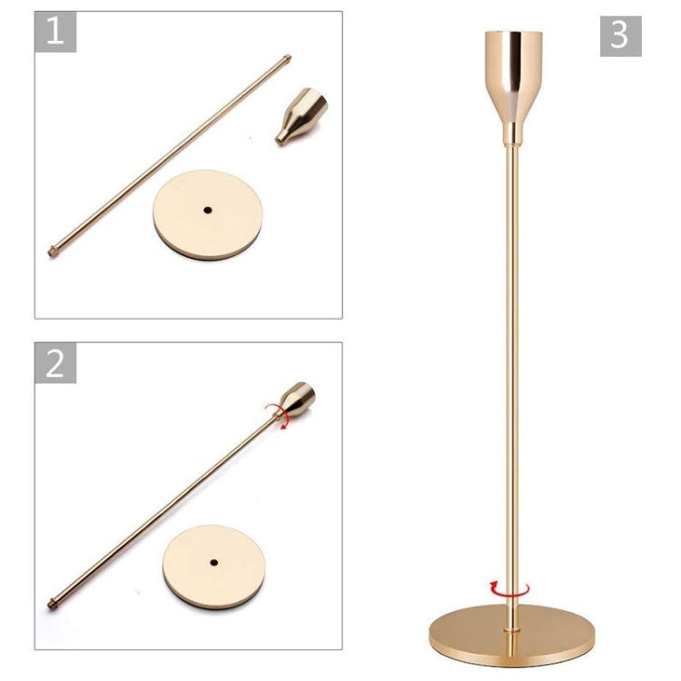 創意單頭燭台蠟燭台婚慶餐桌裝飾擺件