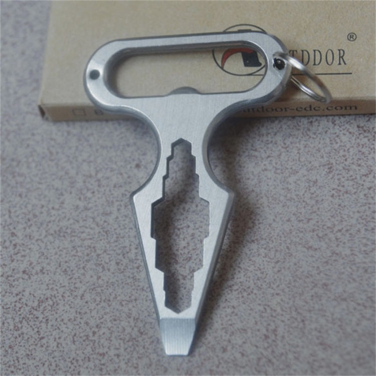 迷你EDC不銹鋼多功能自衛安全工具