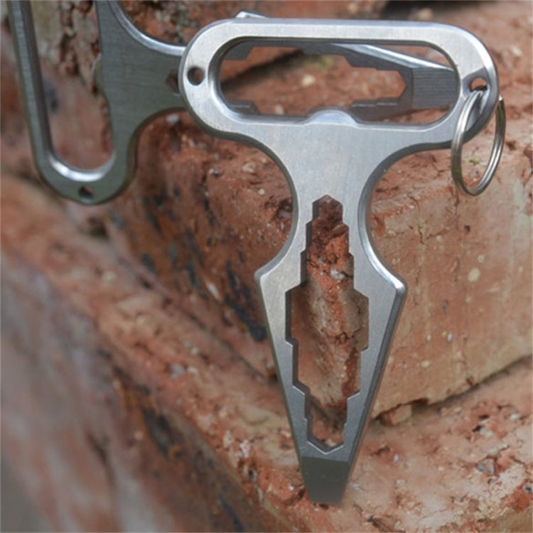 迷你EDC不銹鋼多功能自衛安全工具