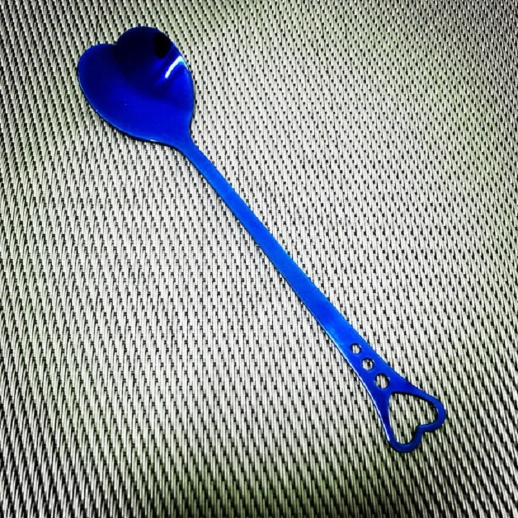 2件一賣 不銹鋼勺 便攜式金屬咖啡茶匙 創意愛心形婚禮派對禮品餐具