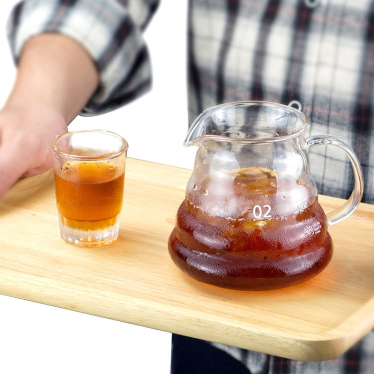 耐熱手沖咖啡玻璃壺雲朵咖啡分享壺