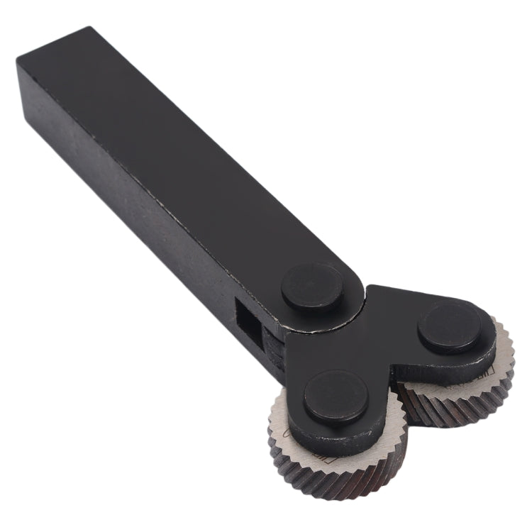 加硬耐用鋼製雙輪滾花工具套件