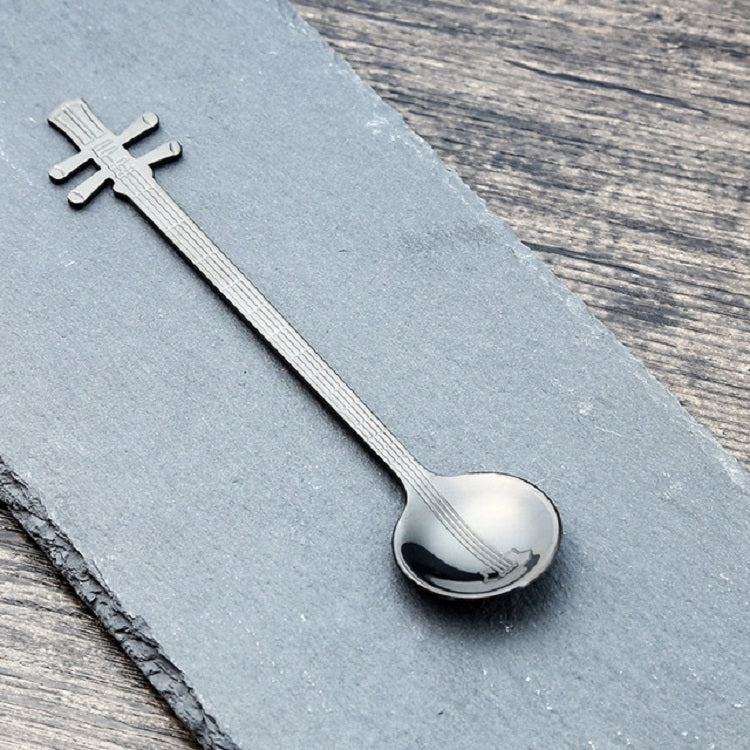 不銹鋼咖啡攪拌勺 創意樂器造型勺子