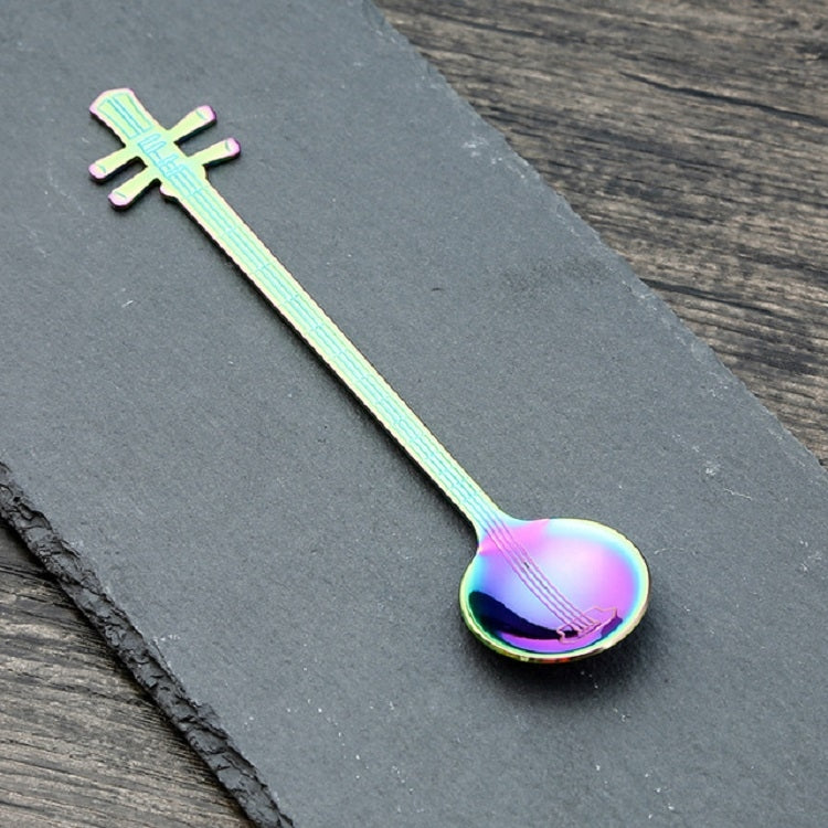 不銹鋼咖啡攪拌勺 創意樂器造型勺子