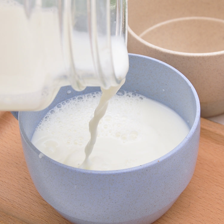 麥秸稈咖啡杯茶牛奶早餐杯